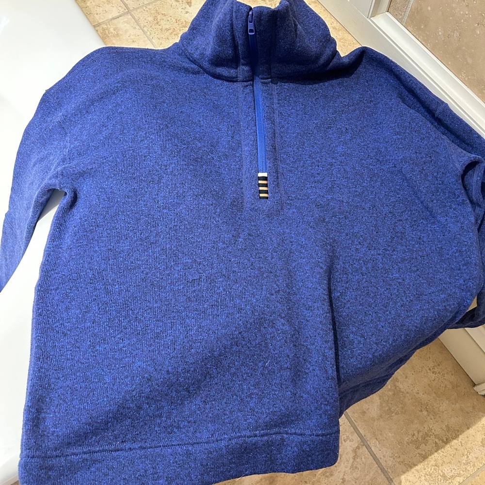 Blue, Stio quarter zip